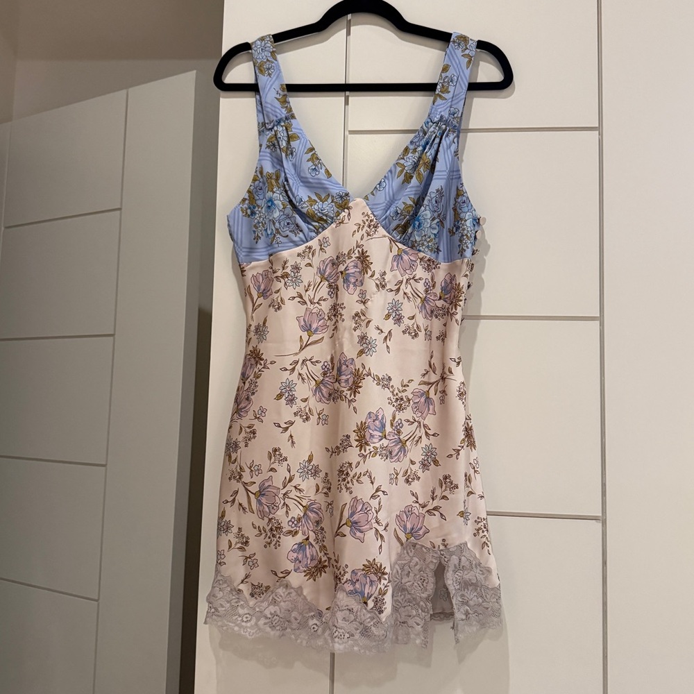 Free People ~ Silk Mini Dress